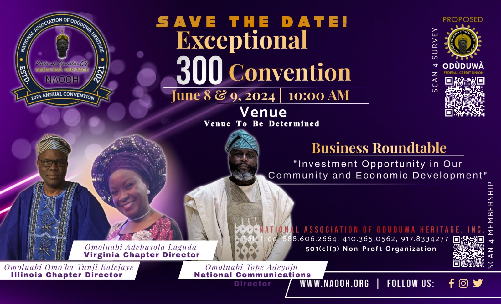NAOOH'S 2024 NATIONAL CONVENTION - Business Roundtable